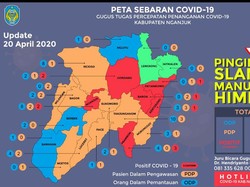 Meski Belum Sembuh, Satu Pasien Positif COVID-19 di Nganjuk Dipulangkan