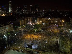 Di Tengah Pandemi Corona, Ribuan Warga Israel Demo PM Netanyahu