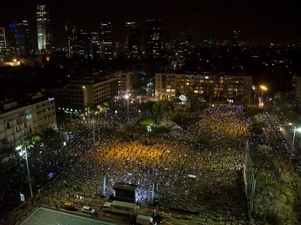 Di Tengah Pandemi Corona, Ribuan Warga Israel Demo PM Netanyahu