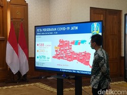 Tak Ada Kasus Baru, Pasien Positif Corona di Jatim Tetap 588