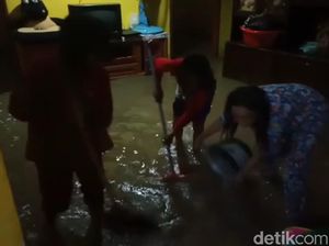 Banjir di Cianjur, Puluhan Rumah Terendam-Jalan Protokol Ditutup