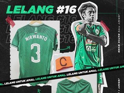 Lelang Amal, Jersey Kapten PSS Sleman Laku Paling Mahal