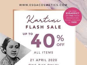Rayakan Hari Kartini, Ini 8 Brand Kosmetik yang Diskon Hingga 50% Rayakan Hari Kartini, Ini 8 Brand Kosmetik yang Diskon Hingga 50%