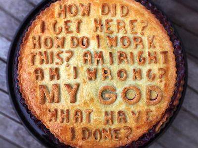 Gabut di Rumah, Baker Ini Bikin 10 Pie dengan Desain Unik