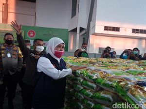 Khofifah Sebut Ojol Tetap Bisa Sejahtera Saat PSBB, Gimana Caranya?
