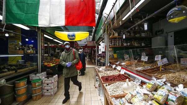 Geliat Aktivitas Warga Italia di Tengah Rencana Pencabutan Lockdown