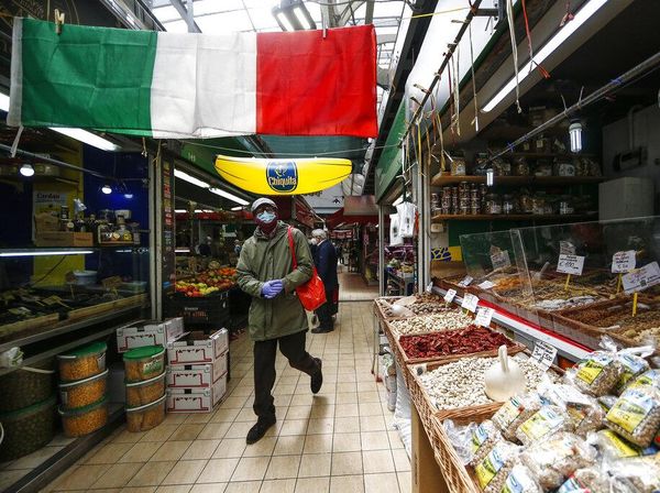 Geliat Aktivitas Warga Italia di Tengah Rencana Pencabutan Lockdown