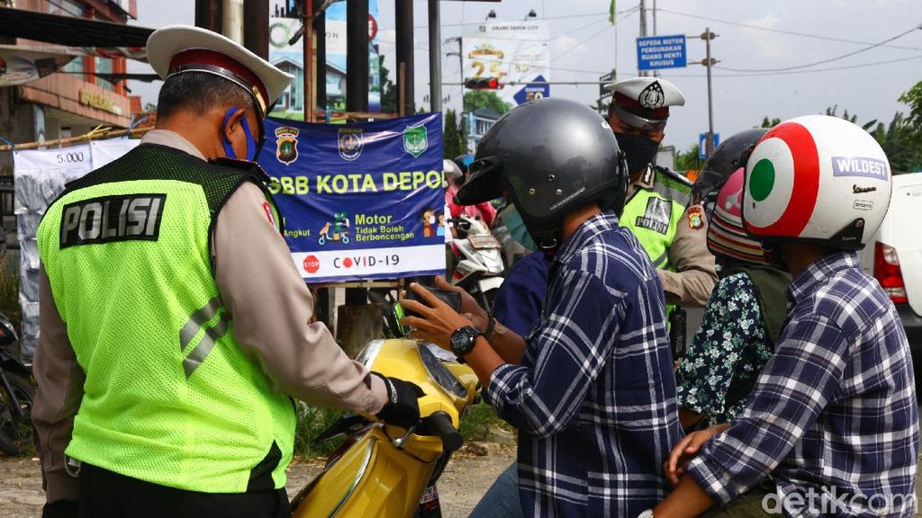 Depok Masih Berlakukan Sanksi Teguran di Hari ke-7 PSBB Depok Masih Berlakukan Sanksi Teguran di Hari ke-7 PSBB