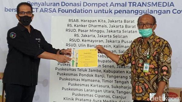TRANSMEDIA dan CT ARSA Salurkan Donasi Tahap Ketiga