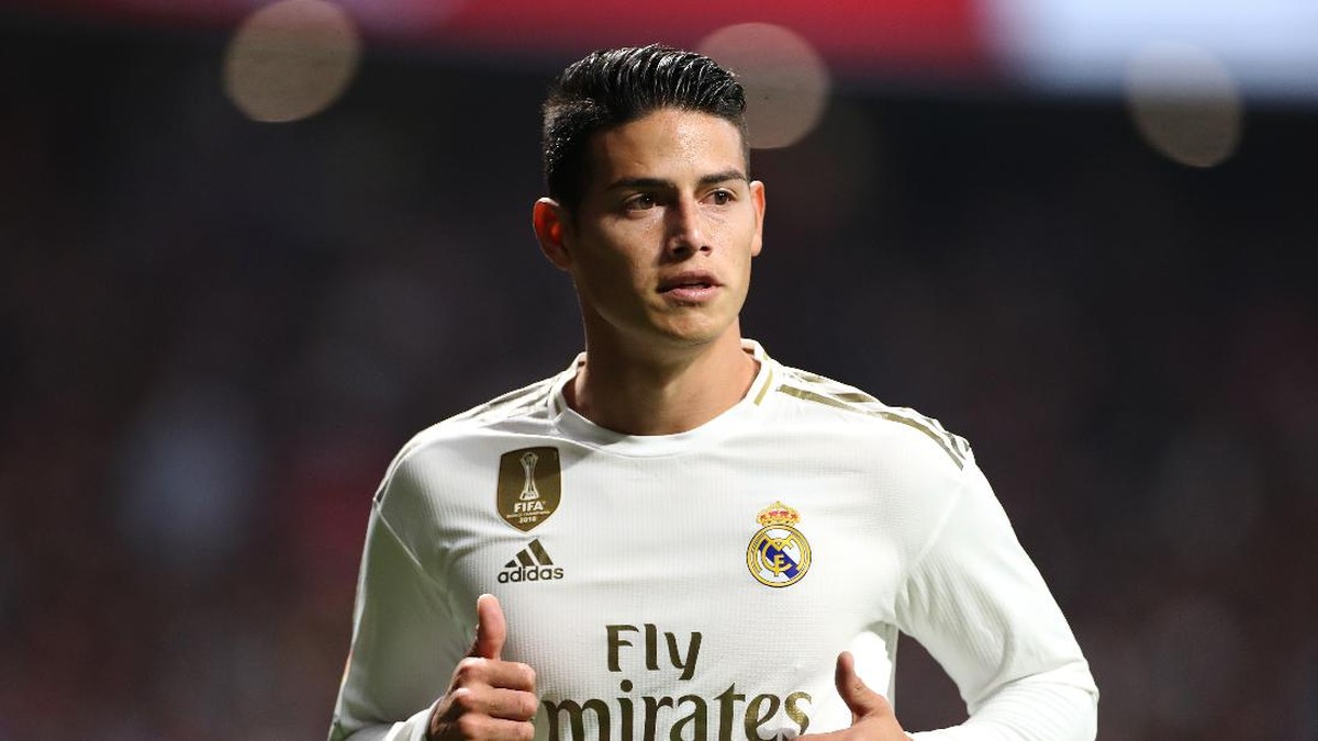 James Rodriguez dikabarkan sedang diincar Everton karena faktor Carlo Ancelotti. (Foto: Getty Images/Angel Martinez)