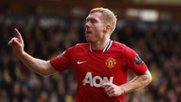 Eric Cantona (51 assist) ada di peringkat kelima, Paul Scholes (55 assist) ada di peringkat kelima dan keempat (Getty Images)