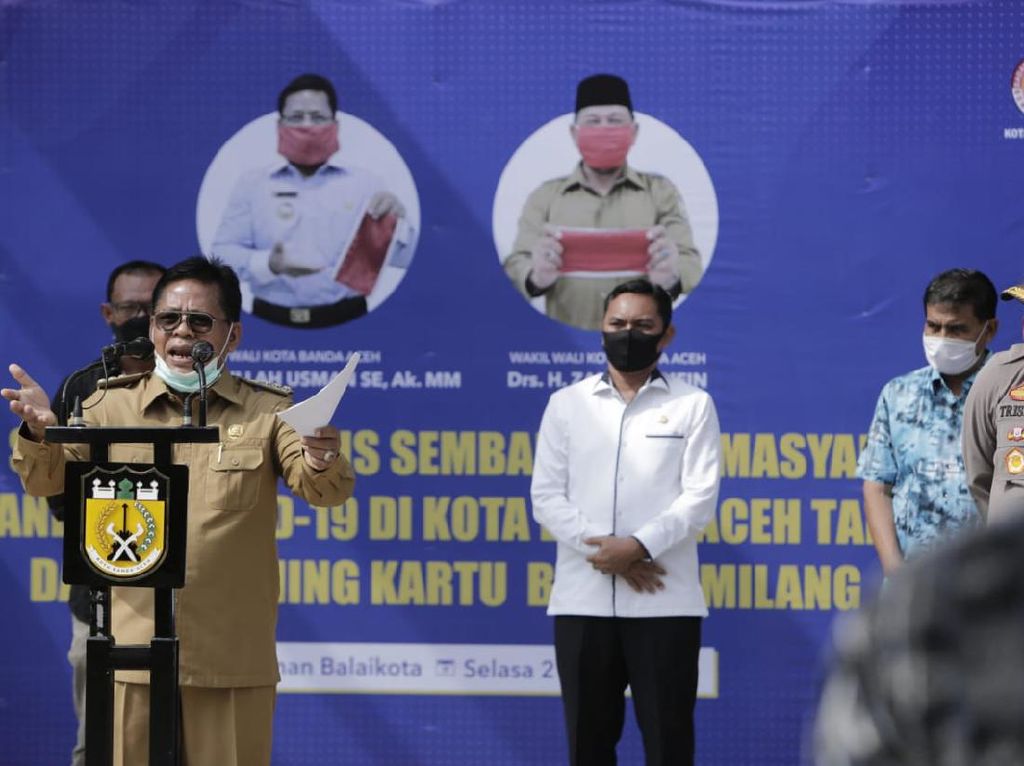 Pemkot Banda Aceh Bagikan 8.500 Sembako Jelang Ramadan