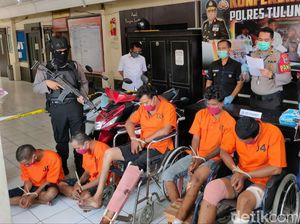 5 Pelaku Curanmor Ditangkap, 2 di Antaranya Napi Bebas Gegara Corona