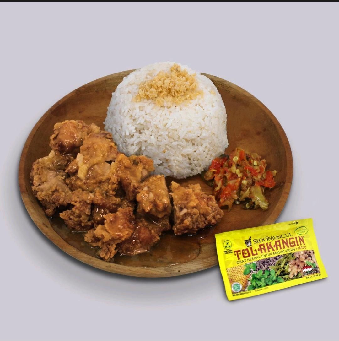 nasi ayam tolak angin