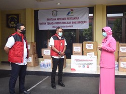 Pertamina Bantu APD Senilai Rp 900 Juta ke 18 RS Bhayangkara & Umum