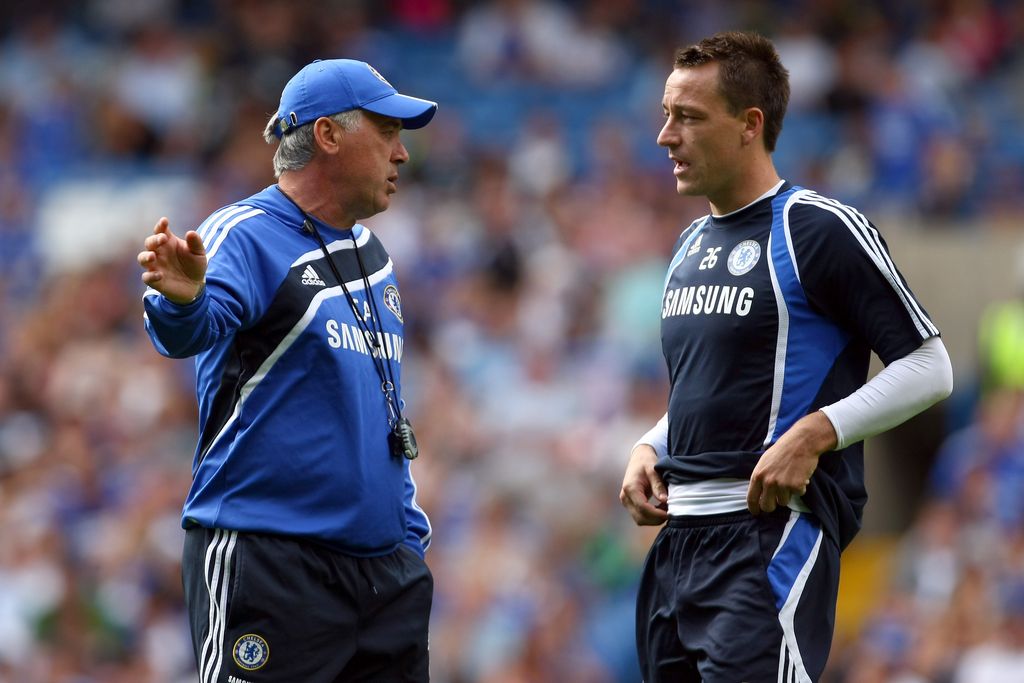 Carlo Ancelotti dan John Terry
