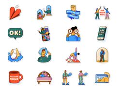 WhatsApp Rilis Seri Stiker Tema Social Distancing