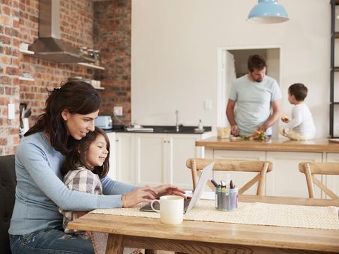 Ilustrasi work from home