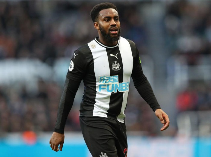 NEWCASTLE UPON TYNE, ENGLAND - FEBRUARY 29:  Danny Rose of Newcastle United during the Premier League match between Newcastle United and Burnley FC at St. James Park on February 29, 2020 in Newcastle upon Tyne, United Kingdom. (Photo by Alex Livesey/Getty Images)