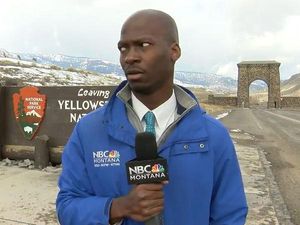 Kocaknya Ekspresi Jurnalis Saat Melihat Kawanan Bison Mendekat