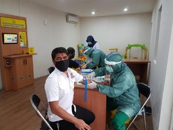 3 Tahanan Positif COVID-19, Pegawai Kejari Jaksel Jalani Rapid Test