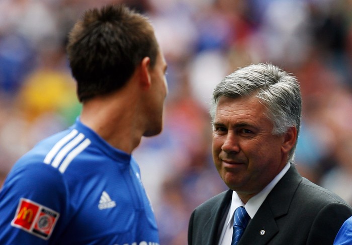 John Terry dan Carlo Ancelotti