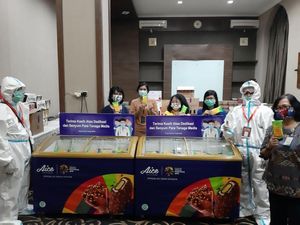 Donasi 500.000 Es Krim, Aice Dukung Psikologis Tenaga Medis COVID-19 Donasi 500.000 Es Krim, Aice Dukung Psikologis Tenaga Medis COVID-19
