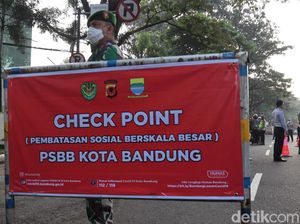 Bus Luar Kota Dilarang Keluar-Masuk Bandung Selama PSBB