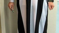 Olok-olok soal jersey Newcastle musim depan, yakni gamis denga motif zebra. (Foto: Twitter)