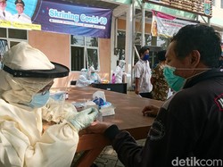 Hasil Rapid Test di Pasar Cilegon: 1 Orang Positif Corona