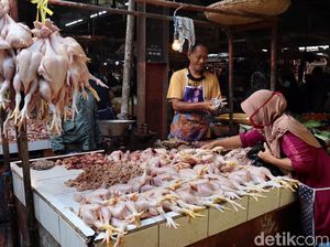 Daging dan Telur Ayam Bikin Inflasi Juni 0,18%