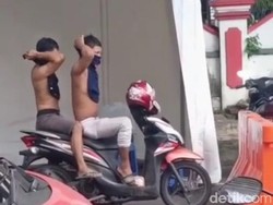 Remaja Ambon Telanjang Dada karena Tak Bermasker Saat Lewat Pos COVID-19