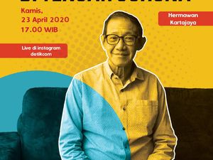 Tonton Live IG detikcom dan Hermawan Kartajaya: Strategi Dagang di Tengah Corona