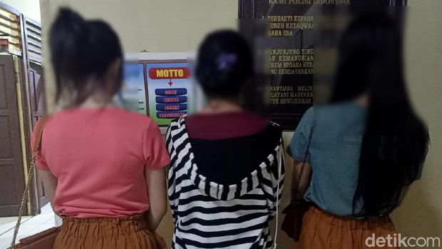 3 siswi SMA di Kalteng buka bra saat live Instagram (dok. Istimewa)