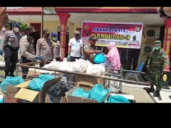 Polda Kepri Salurkan 10.117 Paket Sembako ke Warga di Pulau Kecil