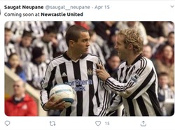 Setelah dibeli Pangeran Salman, apa Newcastle bisa mendatangkan duet maut di film Goal!, Santiago Munez dan Gavin Harris? (Foto: Twitter)