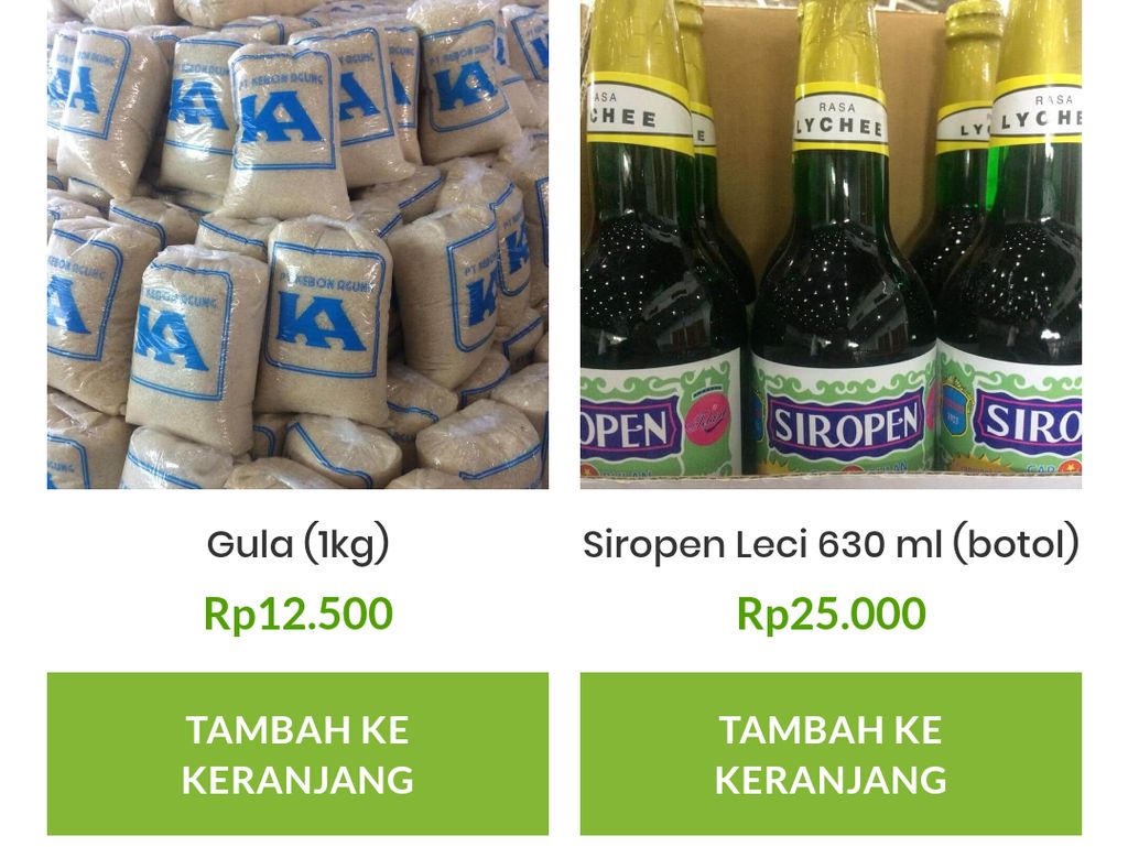 Inovatif! Sembako Murah di Jatim Bisa Dibeli Online dan Gratis Ongkir Inovatif! Sembako Murah di Jatim Bisa Dibeli Online dan Gratis Ongkir