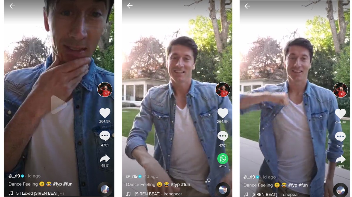 Robert Lewandowski Goyang TikTok Lagi... Makin Jago Joget Nih! (Foto: Dok. TikTok @_rl9)
