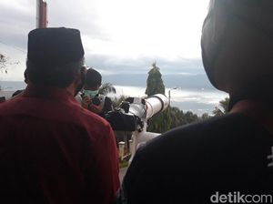 Awan Tebal, Hilal Awal Ramadhan Tidak Terlihat di Ambon