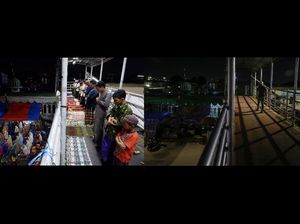 Corona Bikin Salat Tarawih di JPO Pasar Gembrong Ditiadakan