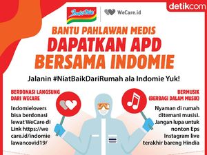 #NyamanDiRumah dan Bantu Pahlawan Medis Dapatkan APD, Ini Caranya!