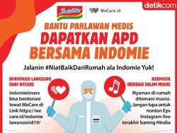#NyamanDiRumah dan Bantu Pahlawan Medis Dapatkan APD, Ini Caranya!