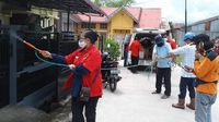 Penyemprotan Disinfektan di Sumbar Terus Dilakukan