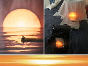 Keren! Foto Pemandangan Alam Ini Hanya Andalkan Alat Rumah Tangga