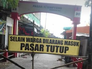 Seorang PDP Corona di Bojonegoro Meninggal, Pasar Ini Ditutup Sementara