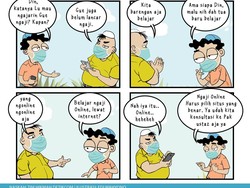 Saat Komar dan Udin Ngaji Online