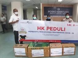 HK Salurkan Ribuan Masker dan APD dari Jakarta hingga Sumatera