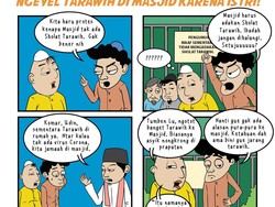 Ngeyel Tarawih ke Masjid untuk Alasan Keluar Rumah