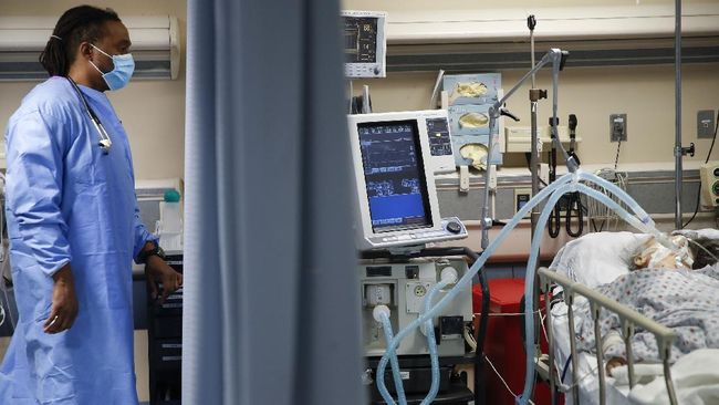 Cetak Rekor Baru, AS Catat Nyaris 80 Ribu Kasus Corona Sehari Cetak Rekor Baru, AS Catat Nyaris 80 Ribu Kasus Corona Sehari