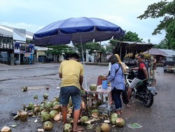 Hari Pertama Ramadhan, Pasar Beduk di Palembang Sepi